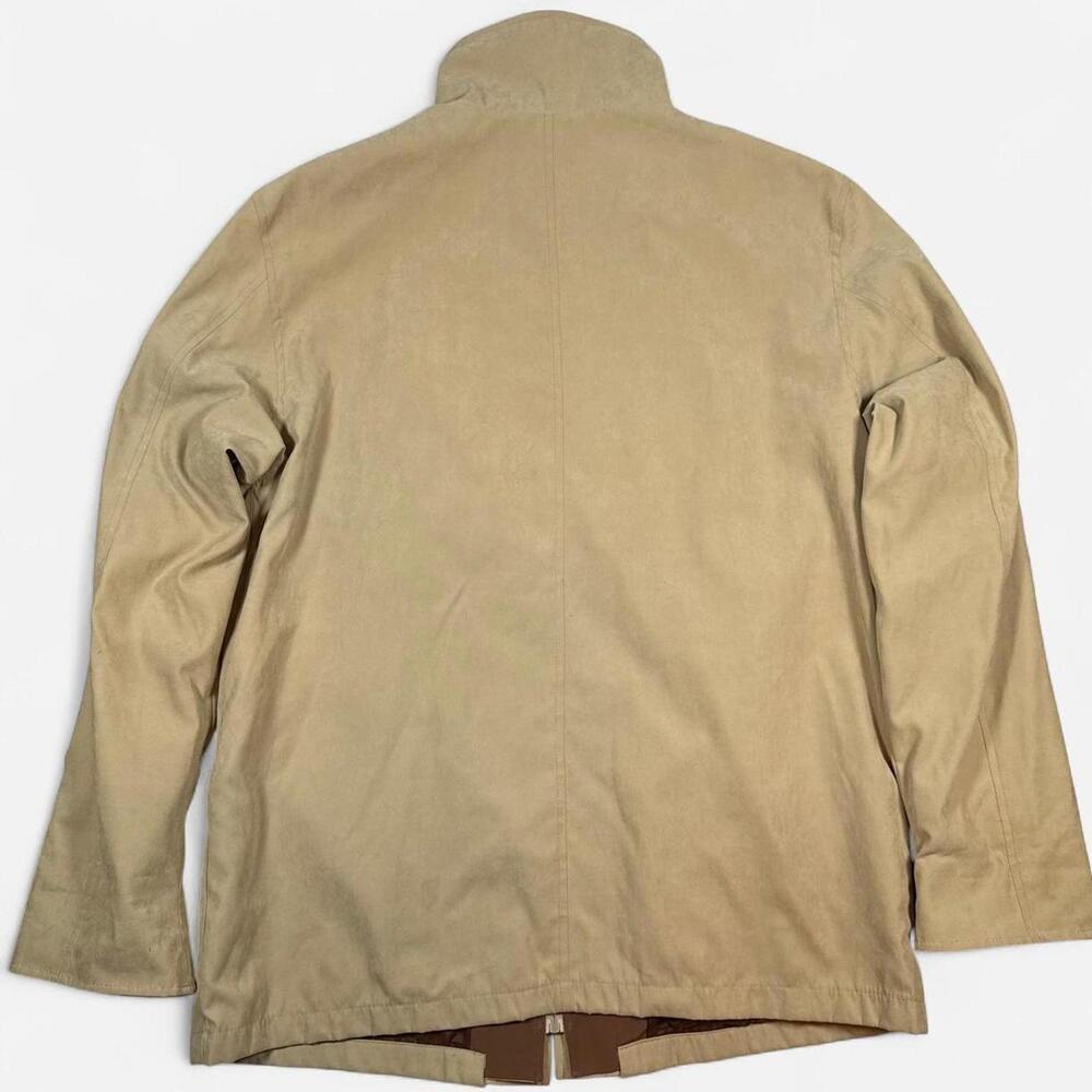 Mackintosh New England Chore Jacket Women’s L Tan Utility Coat Barn Jacket Prep - Picture 7 of 8